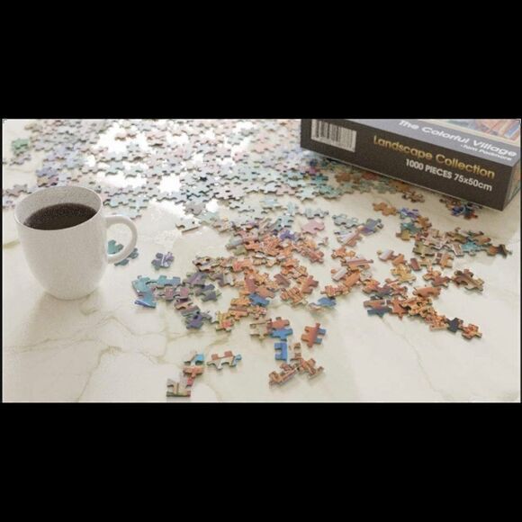 2 puzzle bundle. Country houses and Venice canals - Picture 6 of 6